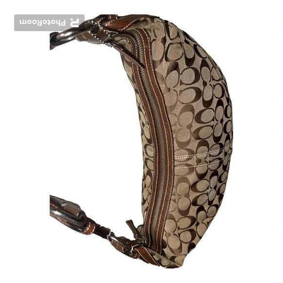 Coach bagCoach beige /brownAuthentique signature canvas leather Hobo